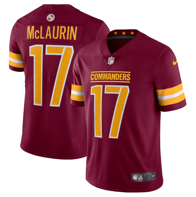 NFL Washington Commanders Vapor Limited Jersey Red