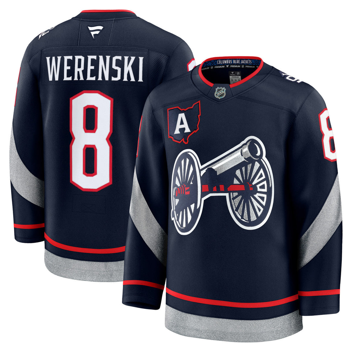 NHL Columbus Blue Jackets Jersey Stadium Series 2025