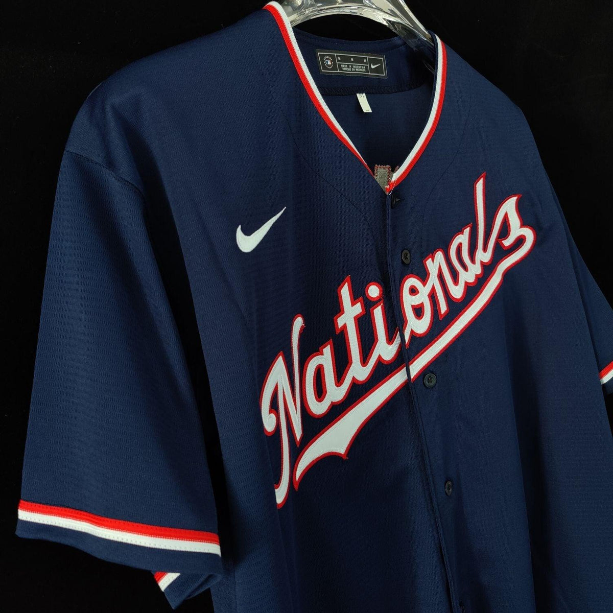 Jersey Washington Nationals Blue Fan