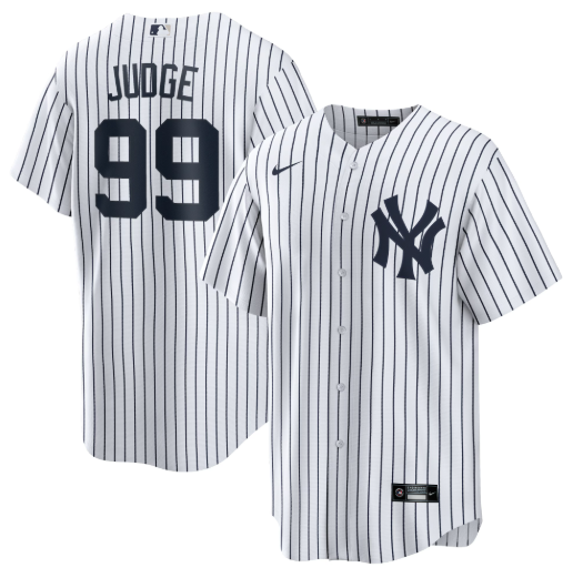 MLB New York Yankees Jersey White Fan