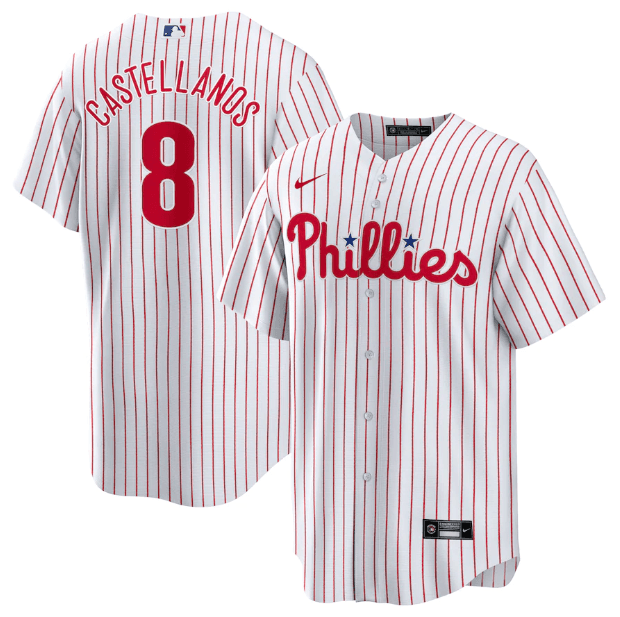 Jersey Philadelphia Phillies White Fan