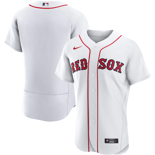 Jersey Boston Red Sox White Authentic
