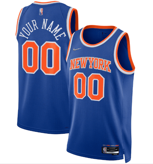 Jersey New York Knicks Icon Edition Diamond 75th