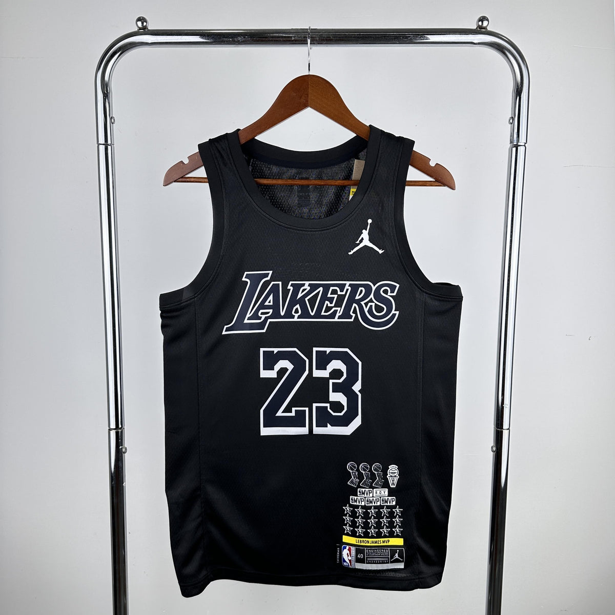 Jersey Swingman MVP LeBron James Los Angeles Lakers