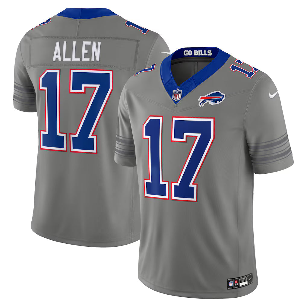 NFL Buffalo Bills Vapor F.U.S.E. Limited Jersey Gray