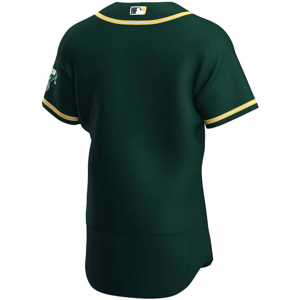 MLB Oakland Athletics Jersey Green Authentic