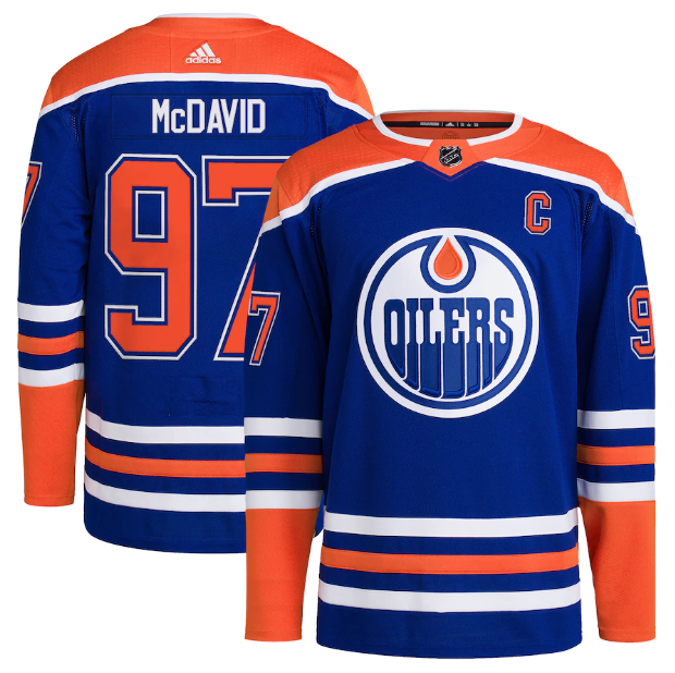 NHL Edmonton Oilers Jersey Blue