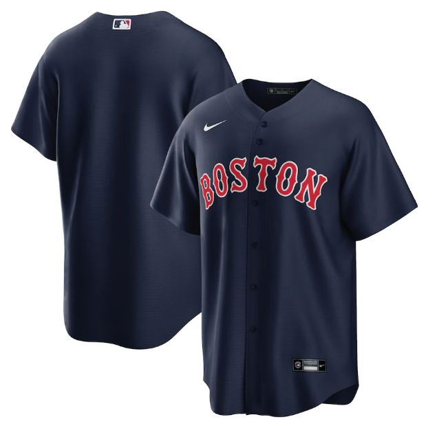 MLB Boston Red Sox Jersey Blue Fan