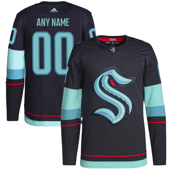 NHL Seattle Kraken Jersey Blue