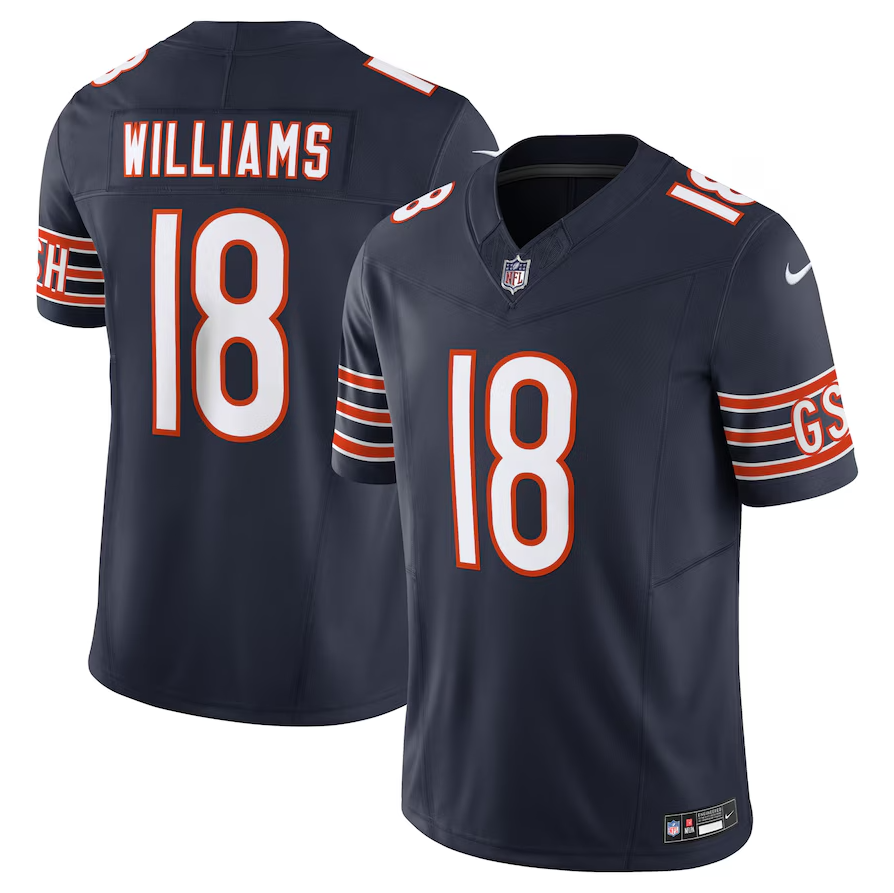 NFL Plus Size Chicago Bears Vapor F.U.S.E. Limited