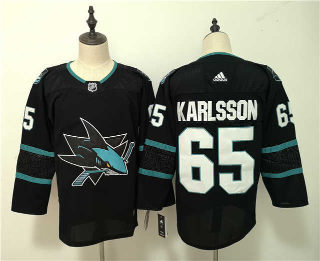 NHL San Jose Sharks Jersey Black