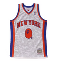 Jersey Swingman BAPE X New York Knicks Mitchell & Ness Hardwood Classics 1998/99