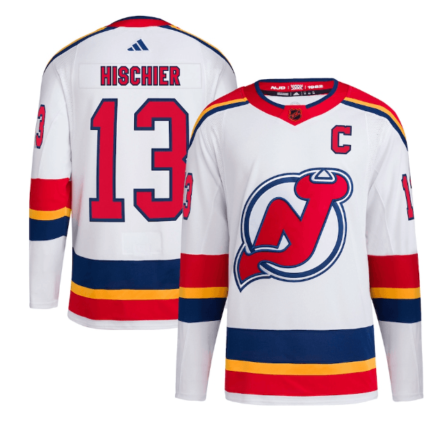 NHL New Jersey Devils Reverse Retro 2.0 Jersey White