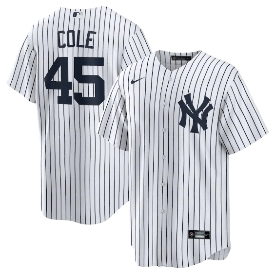 MLB New York Yankees Jersey White Fan Silkada