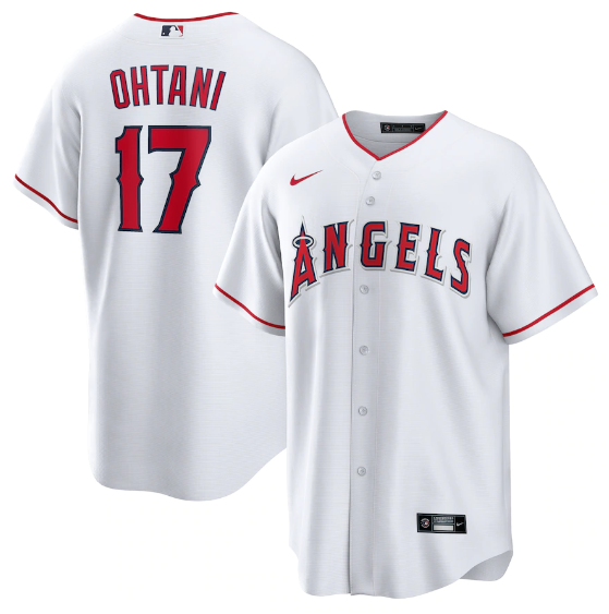 MLB os Angeles Angels Jersey White Fan