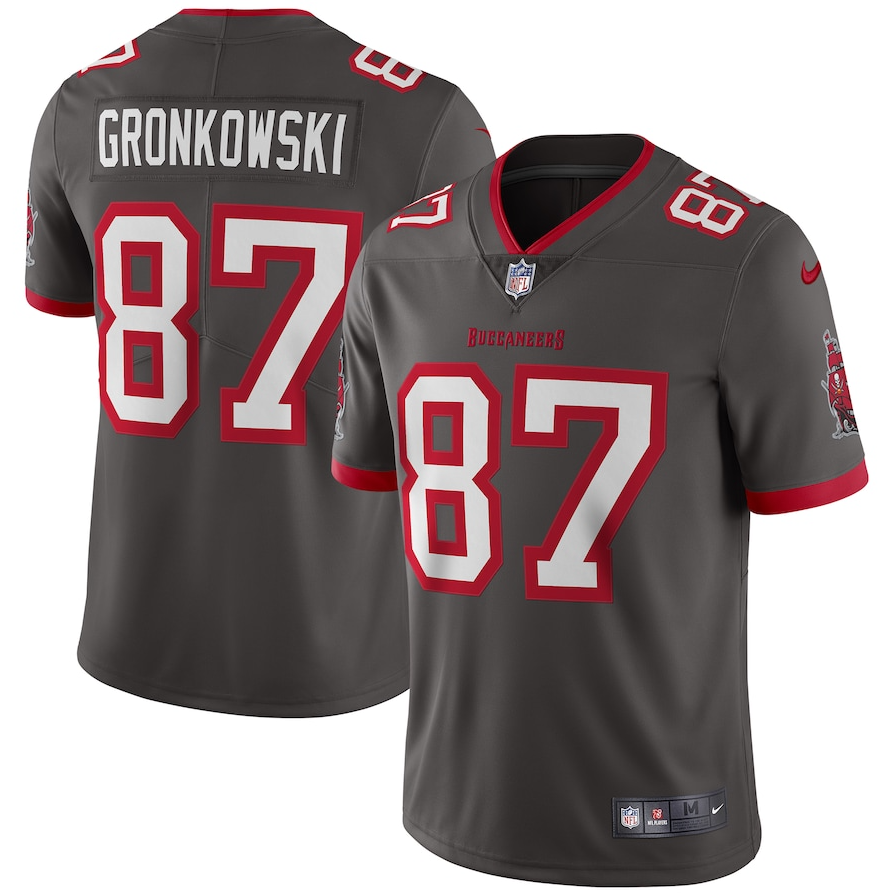 NFL Tampa Bay Buccaneers Vapor Limited Jersey Gray