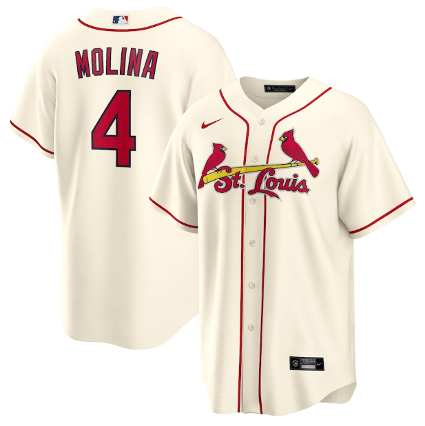 Jersey Saint Louis Cardinals Creme Fan