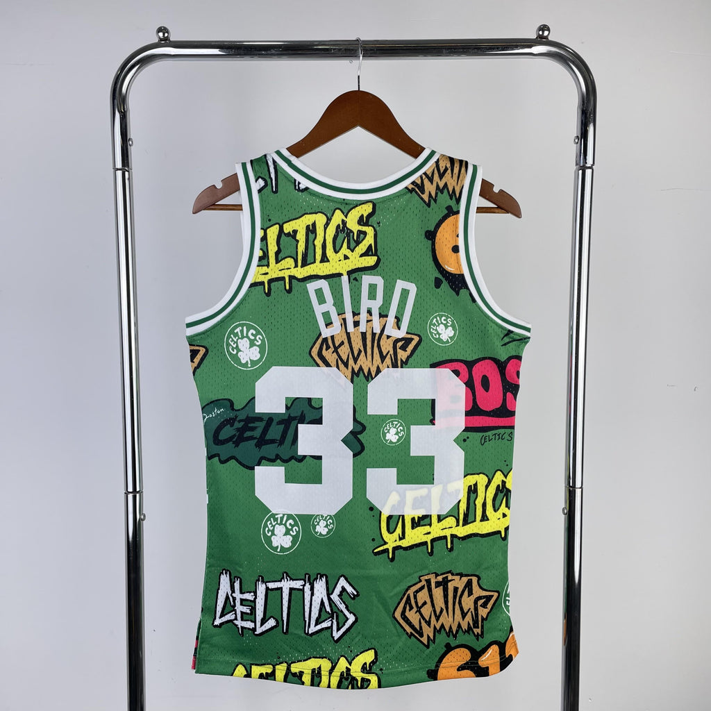 Jersey Swingman Slap Sicker Boston Celtics Mitchell & Ness 1985/86