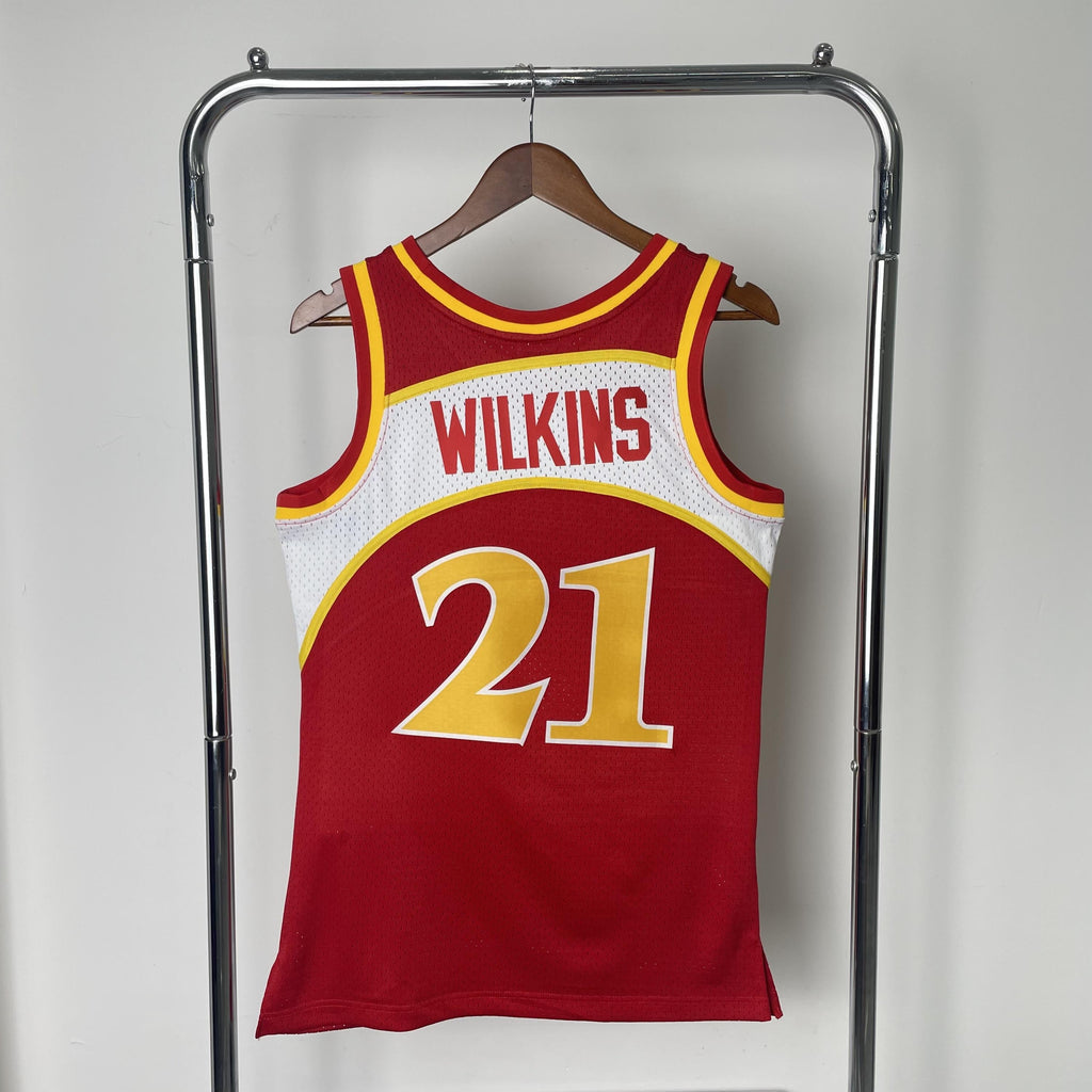 Jersey Swingman Atlanta Hawks Mitchell & Ness Hardwood Classics 1986/87