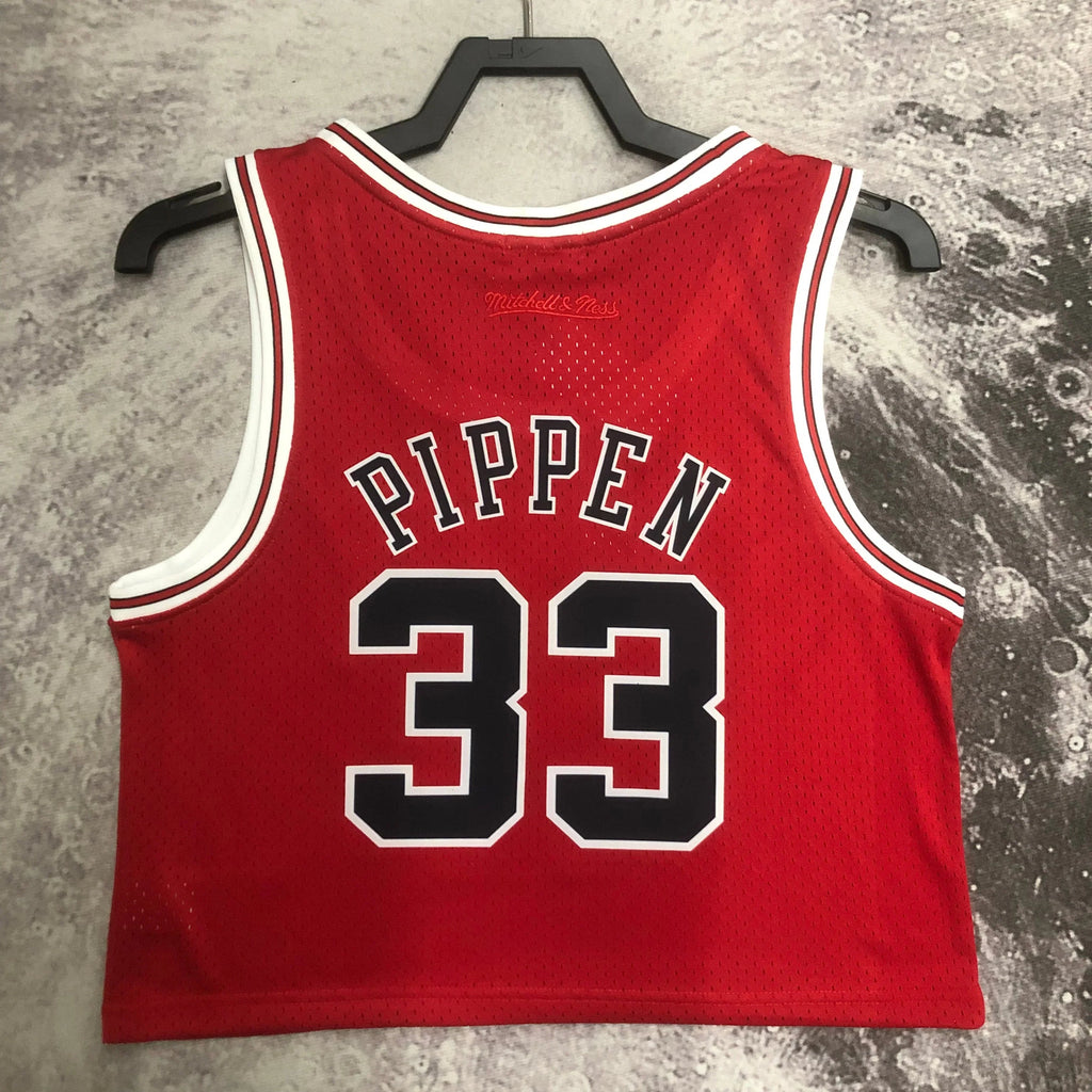 Jersey Cropped Pippen Chicago Bulls Mitchell & Ness Hardwood Classics