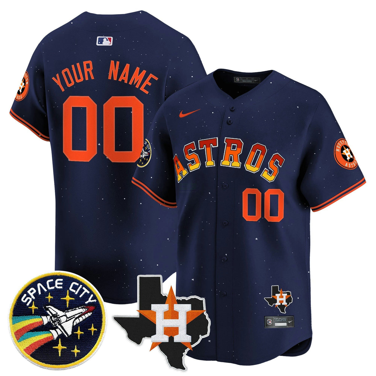 MLB 2024 “Rainbow Guts” Vapor Premier Limited Jersey - Navy Blue
