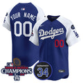 MLB 2024 World Series Champions Patch Vapor Premier Limited Jersey V2