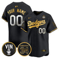MLB 2024 World Series Gold Trim Vapor Premier Limited Jersey V3