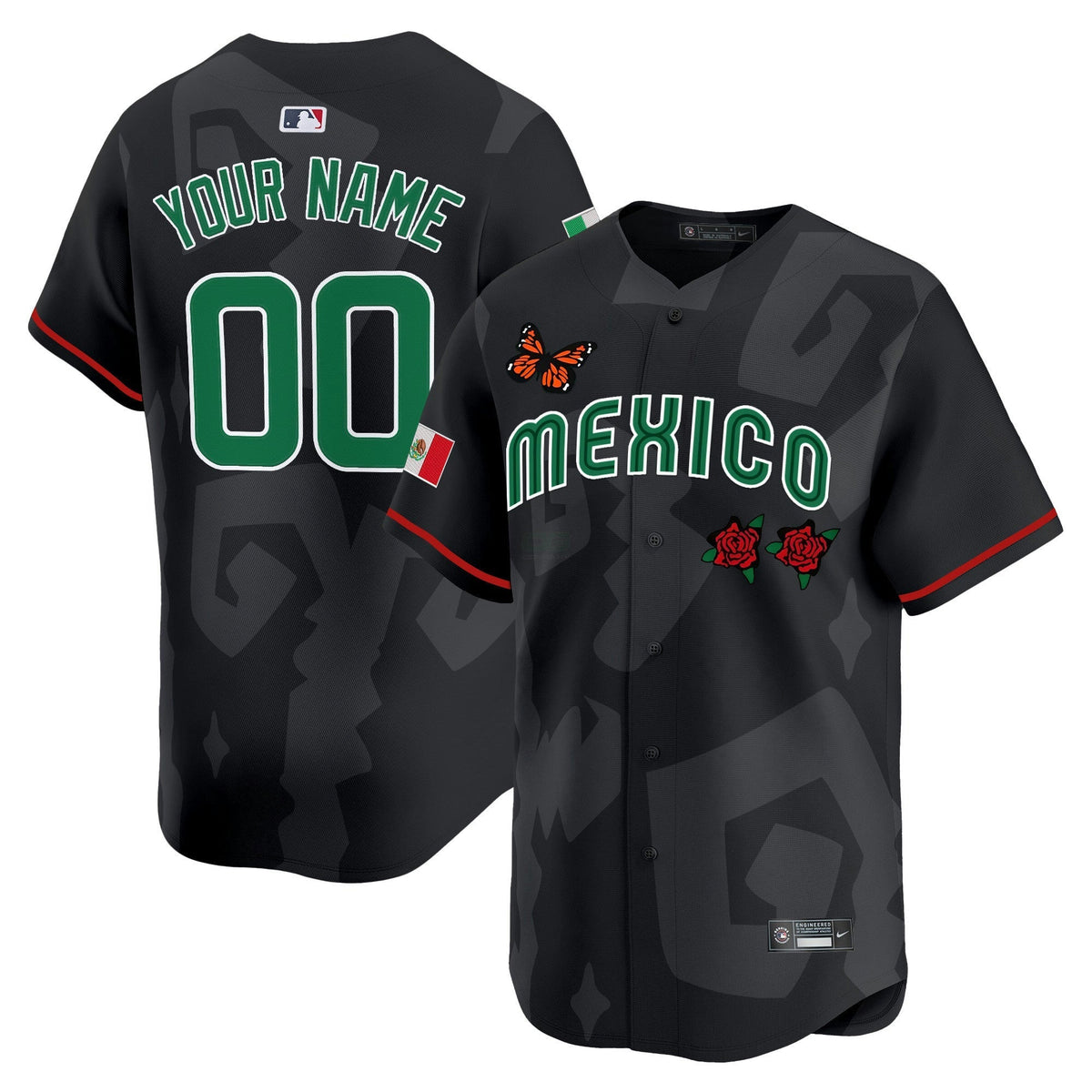 MLB 2025 Mexican Heritage x Sentrock Vapor Premier Limited Jersey – Stitched
