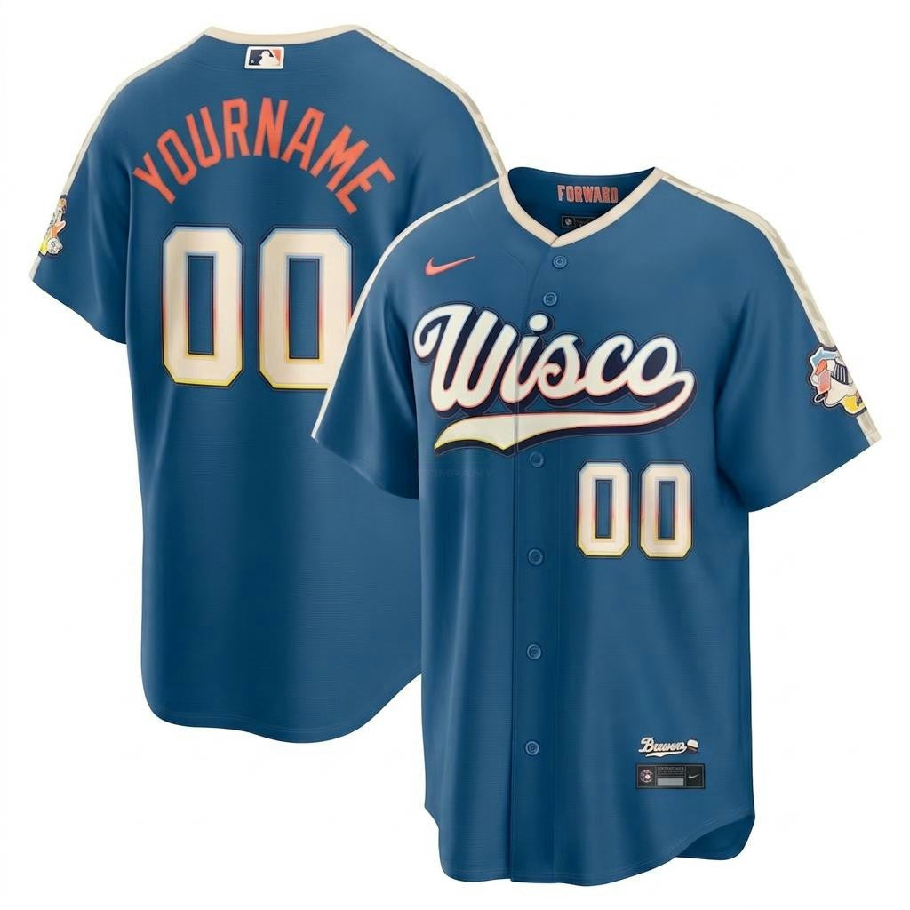 MLB Milwaukee Brewers 2026 Milwaukee City Connect Jersey