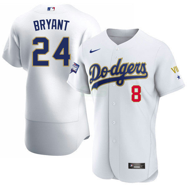 MLB #8/24 Kobe Bryant Lakers/ Patch Jersey