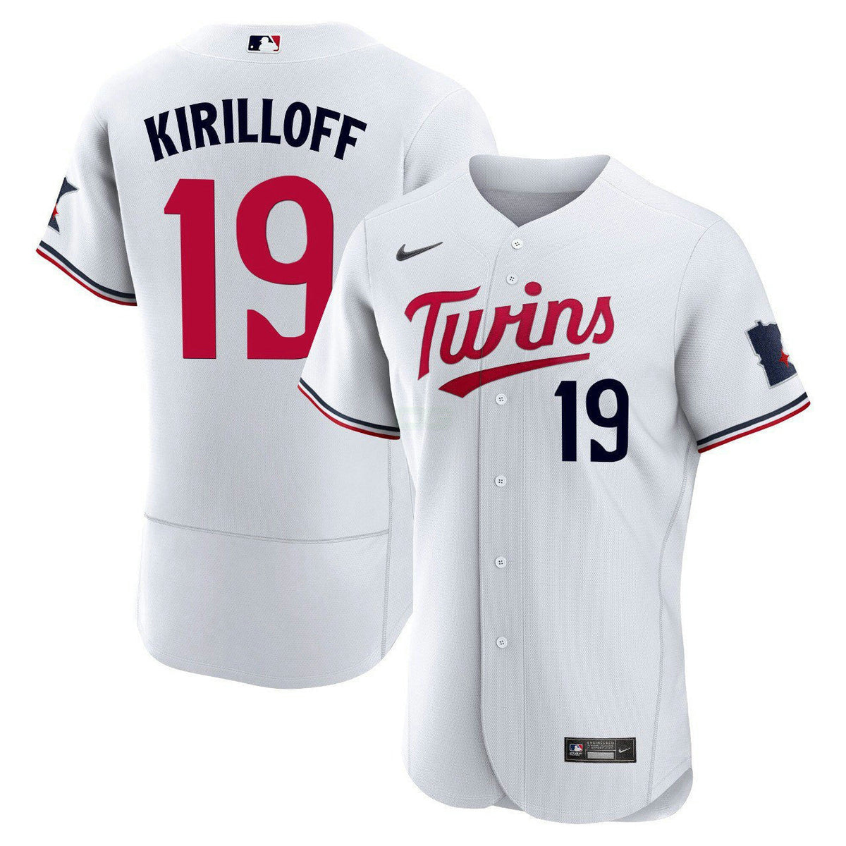 MLB Alex Kirilloff Minnesota Home White Jersey - White