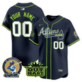 MLB Atlanta Atliens & Hank Aaron Patch Vapor Premier Limited Jersey