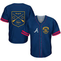 MLB Atlanta Harry Potter Jersey – Stitched - Navy Blue