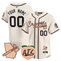 MLB Atlanta Peach Vapor Premier Limited Jersey