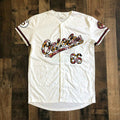 MLB Baltimore White Maryland Flag Jersey - Cool Base
