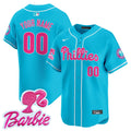 MLB Philadelphia Phillies Barbie Patch Vapor Premier Limited Jersey