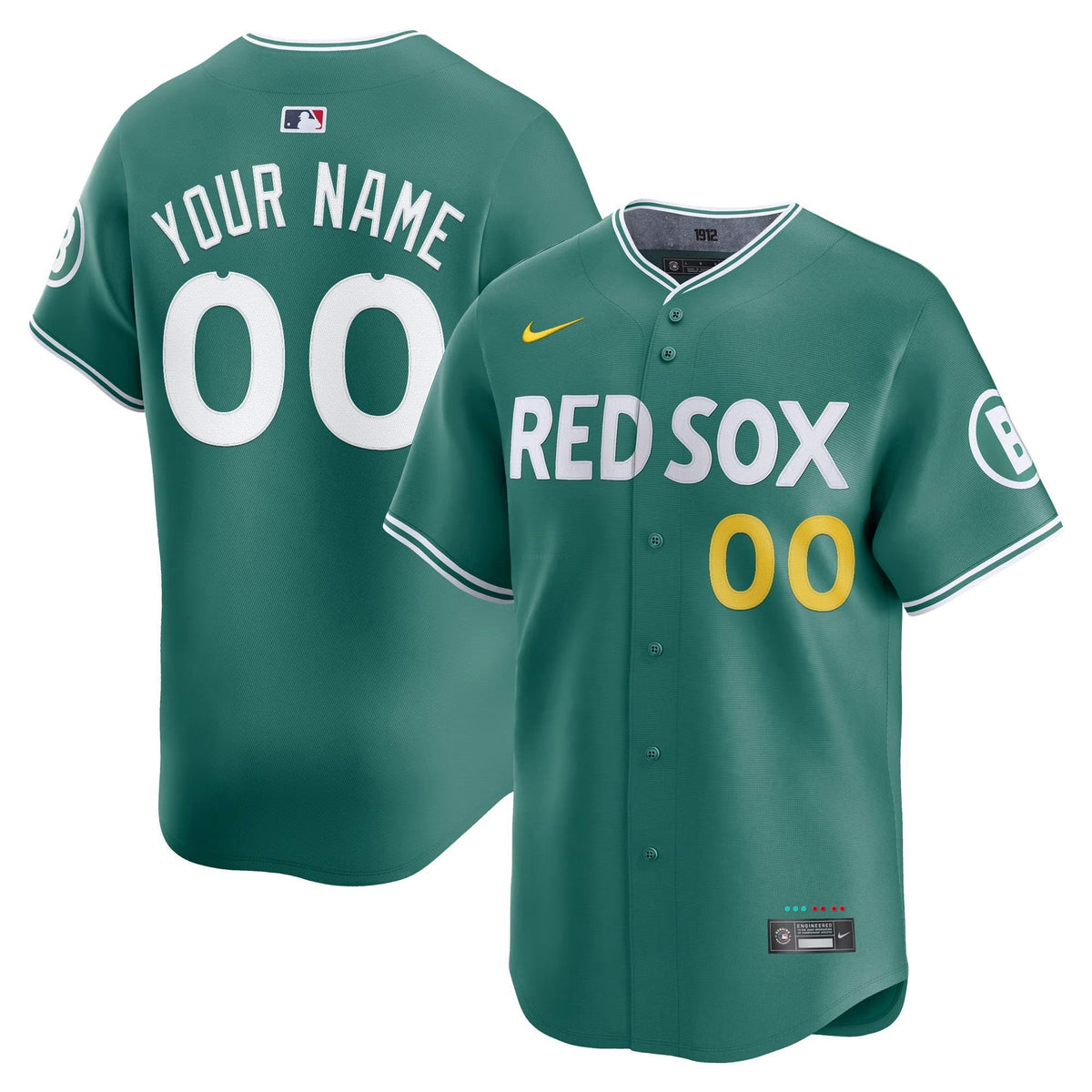 MLB Boston 2025 City Connect Vapor Premier Limited Jersey V2 - Custom