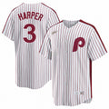 MLB Bryce Harper Philadelphia Cooperstown Jersey - White