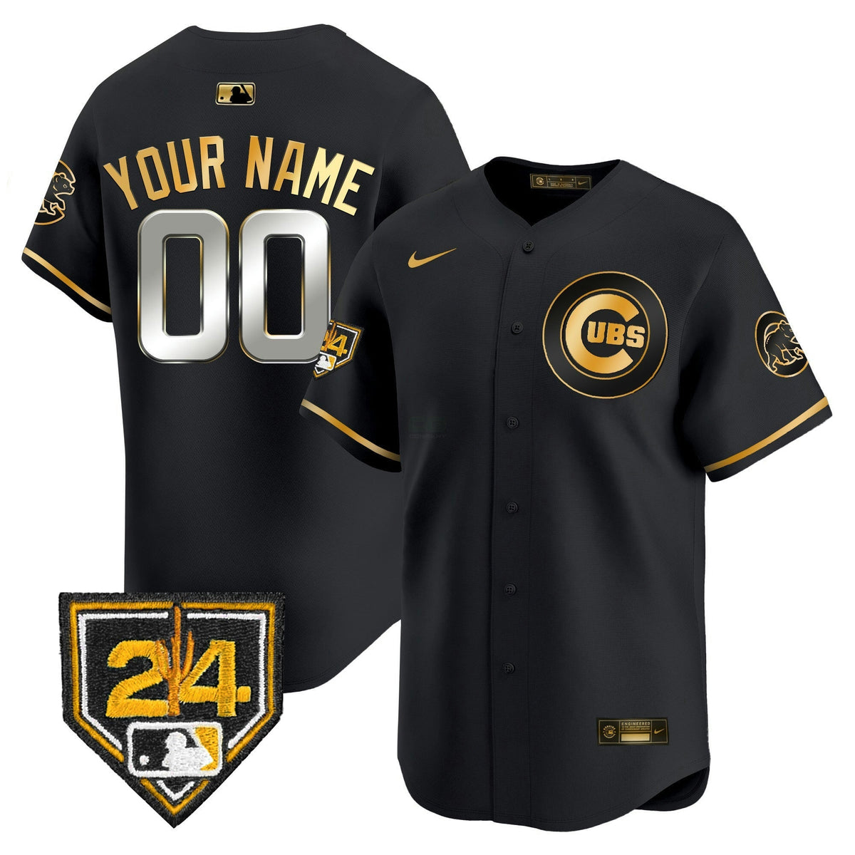 MLB Chicago 2024 Spring Training Patch Vapor Premier Limited Jersey V2