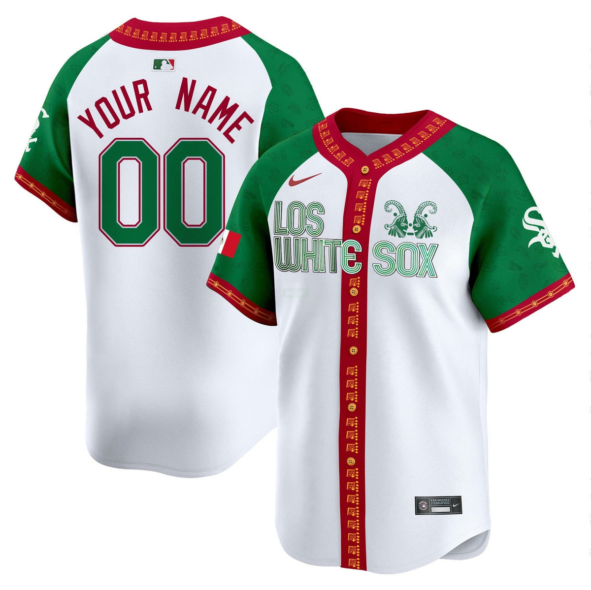 MLB Chicago White Sox Chicago Mexico Vapor Premier Limited Jersey
