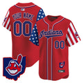 MLB Cleveland Indians 2025 Independence Day Vapor Premier Limited Jersey
