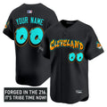 MLB Cleveland Indians ‘Graffiti 216 Ink Edition’ Vapor Premier Limited Jersey