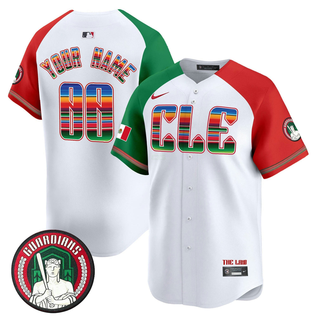 MLB Cleveland Mexico Vapor Premier Limited Jersey