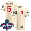 MLB Corey Seager Texas 2023 World Series Champions City Connect Jersey - City Connect