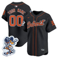 MLB Detroit Paws Patch Vapor Premier Limited Jersey