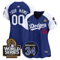 MLB Fernando Memorial & 2024 World Series Patch Vapor Premier Limited Jersey V2