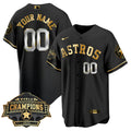 MLB Houston 2022 Champions Limited Custom Name And Number Jersey