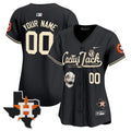MLB Houston Cactus Jack Patch Vapor Premier Limited Jersey V8 – Stitched