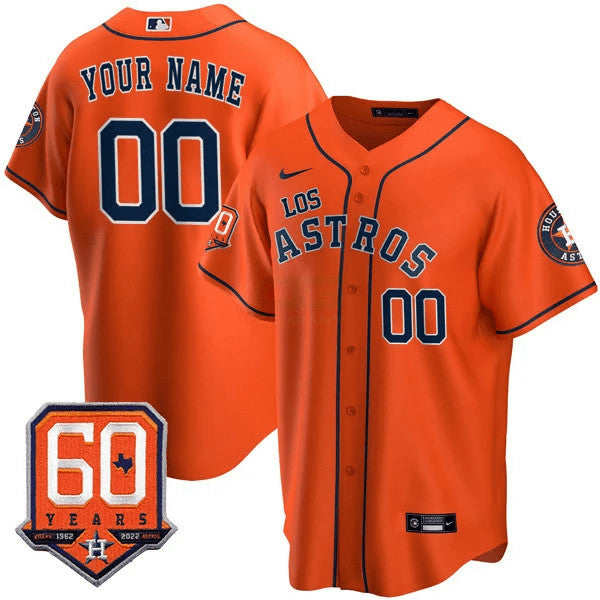 MLB Houston – “Los ” Hispanic Heritage 60th Anniversary Patch Jersey