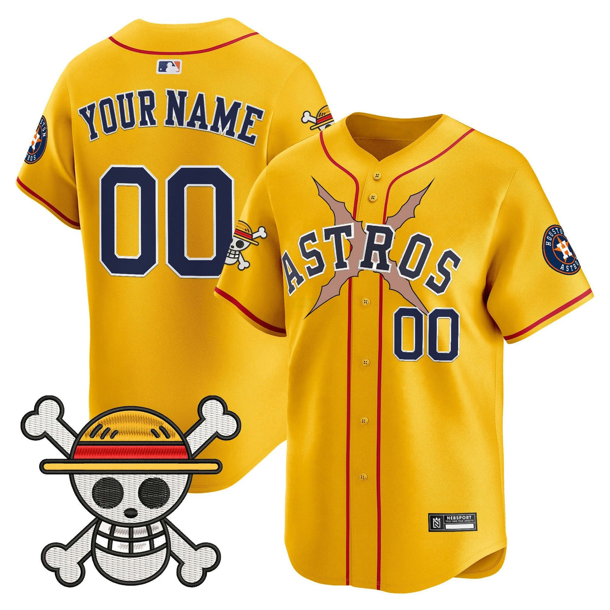 MLB Houston x One Piece 2025 Vapor Premier Limited Jersey